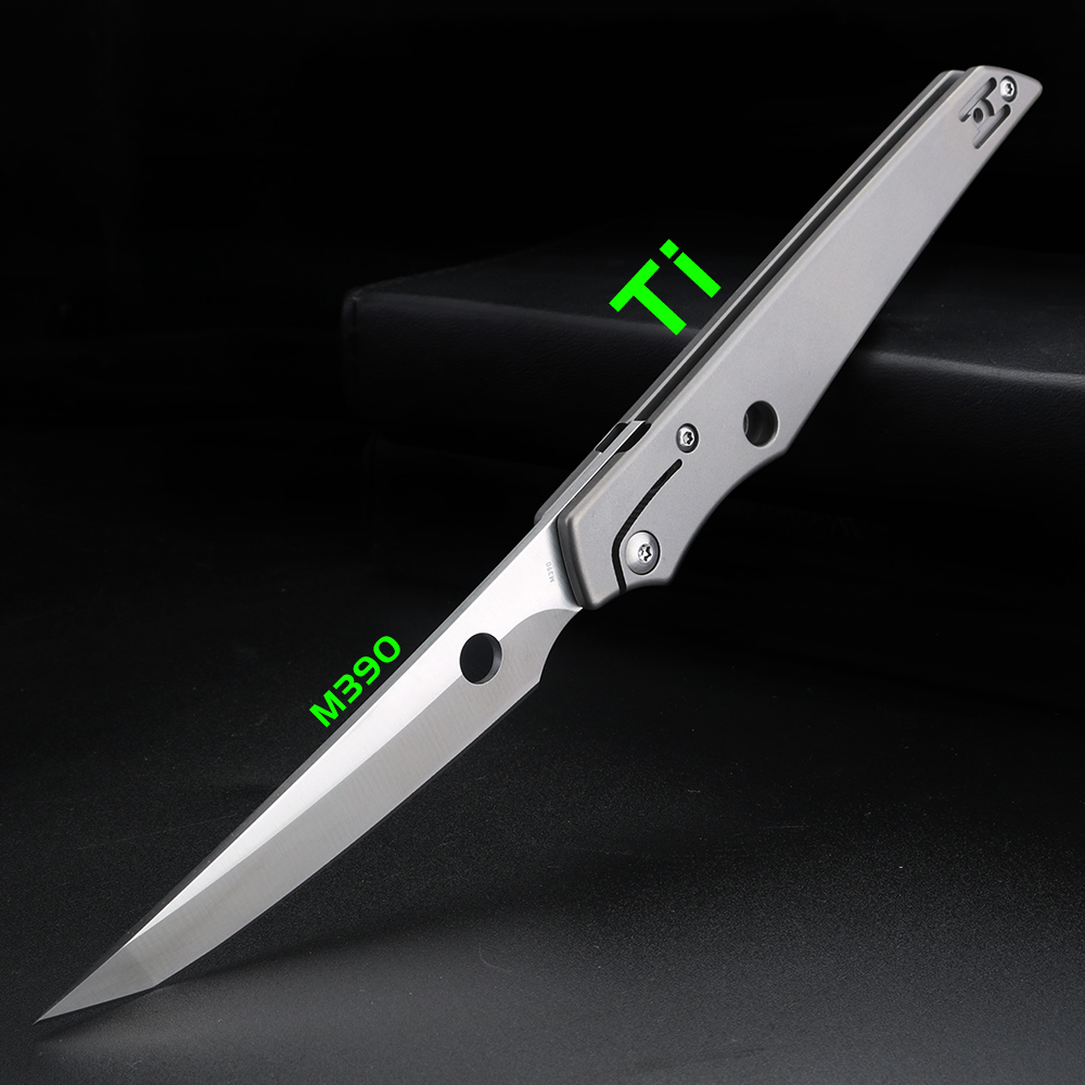 Pocket Knife Ceramic - Faca dobrável com cabo de liga