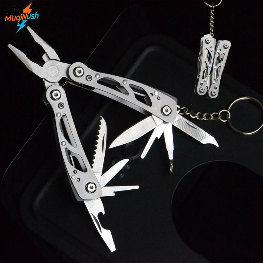Edc Carry Pliers - MuqiNush Mini Ferramenta Multifuncional 12 em