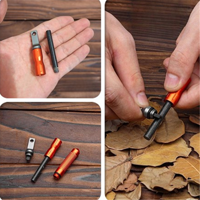 Ferro Rod Striker - Novo à prova dwaterproof água portátil