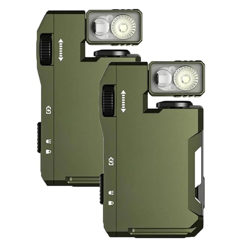 Edc Daily Carry - Lanterna EDC AT51-2Pcs com 3 modos