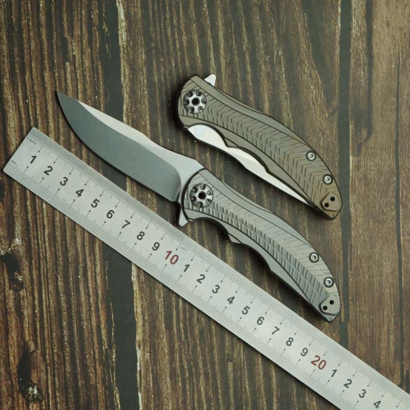 Pocket Knife Ceramic - Novo 0609 0609brz faca dobrável marca
