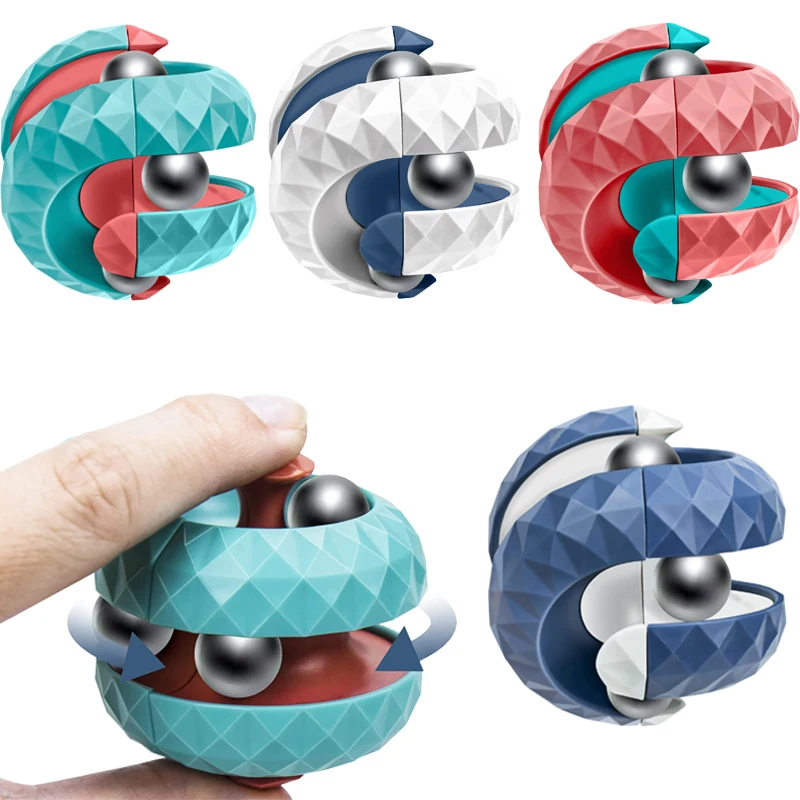 Fidget Spinner Bearing - Cubo de Bola de Descompressão Orbit