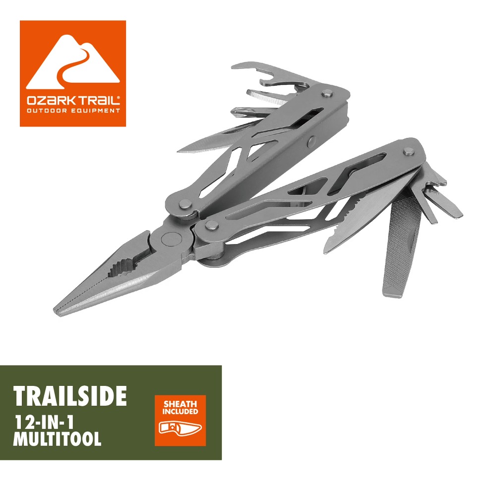 Edc Carry Pliers - Multiferramenta 12 em 1 para Camping,