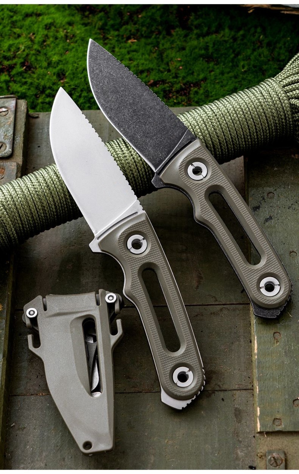 Everyday Carry (Edc) Knife - Faca Portátil FX com Lâmina Fixa