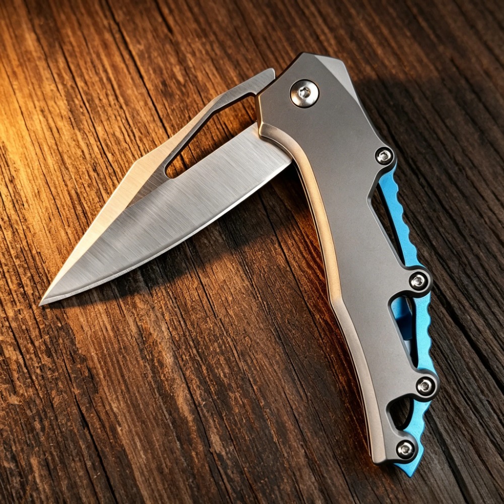 Everyday Carry (Edc) Knife - Faca Dobrável Compacta EDC com Lâmina