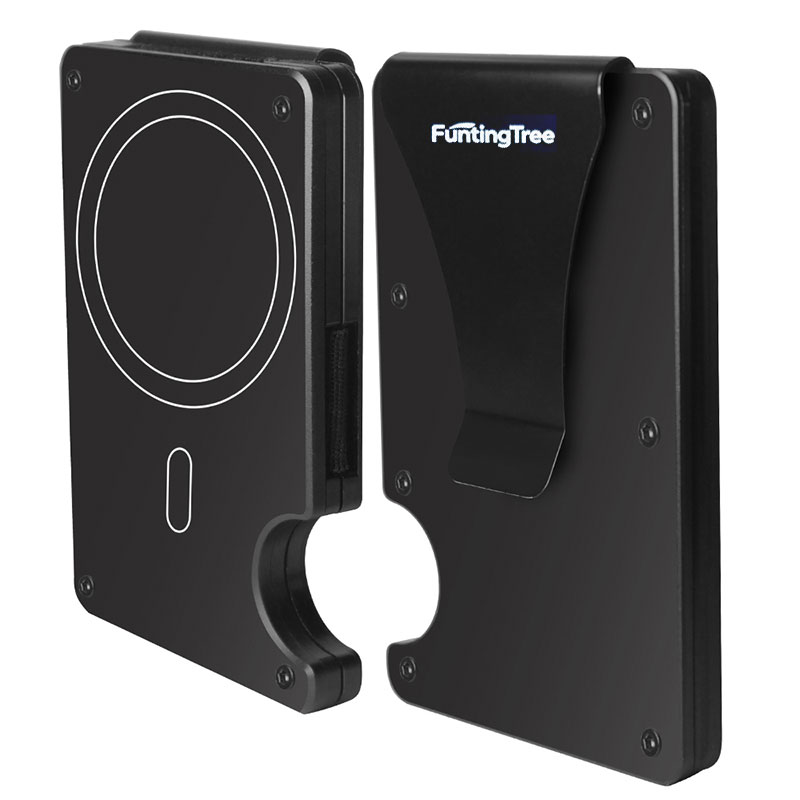 Money Clip Magnetic - Compatível com carteira MagSafe, carteira fina