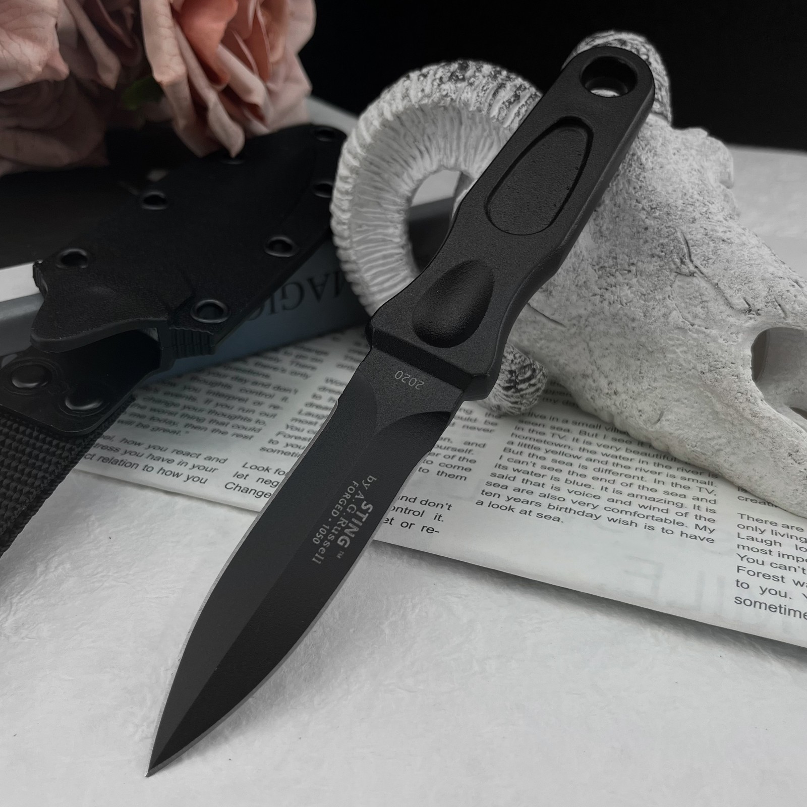 Edc Gear Every Day Carry - Faca de Lâmina Fixa Multifuncional em
