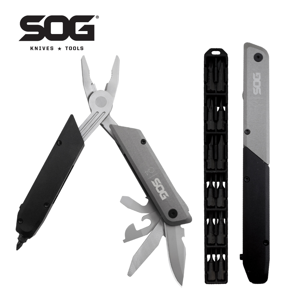 Edc Carry Pliers - SOG BATON Q4 Kit multiferramenta EDC