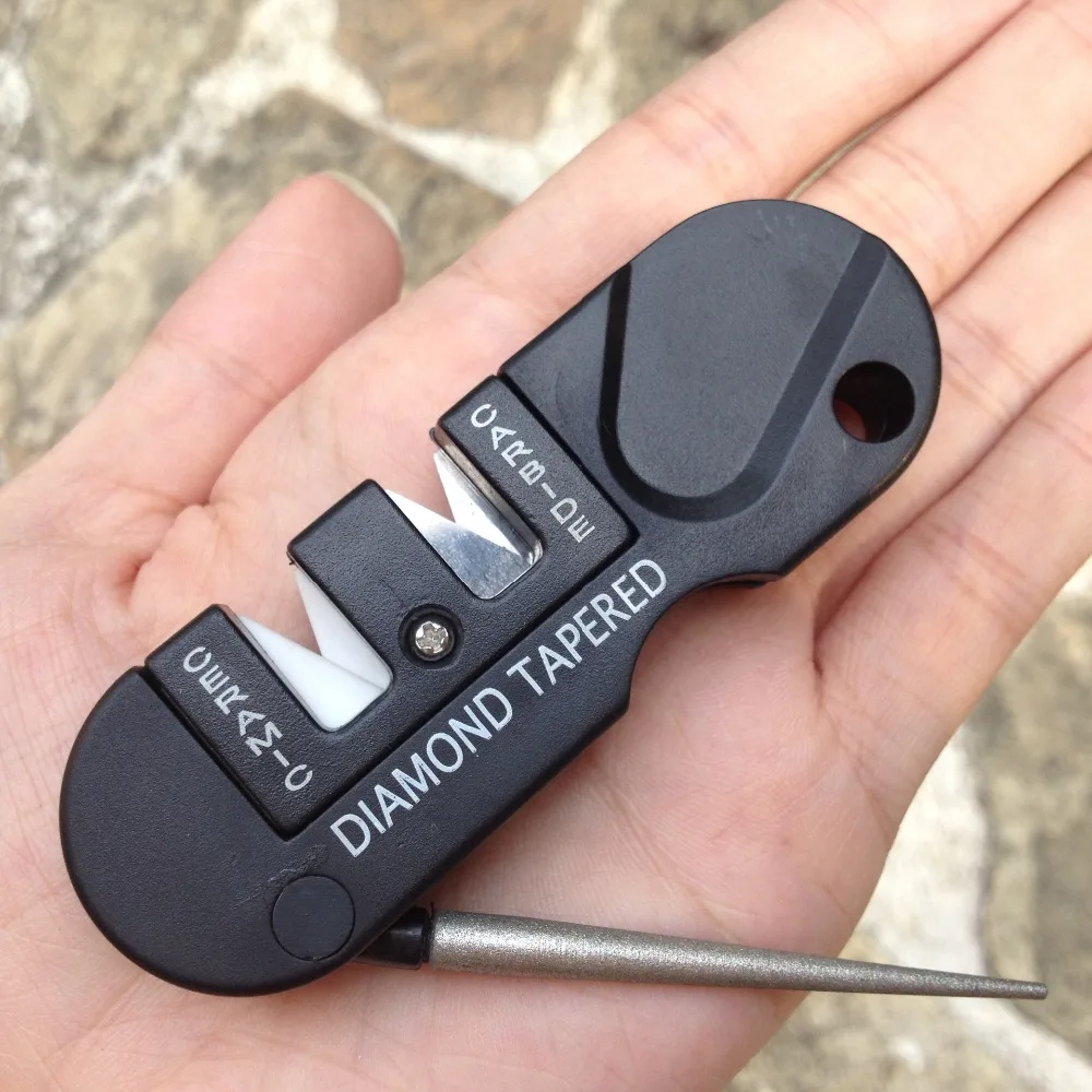Pocket Knife Ceramic - Afiador de Facas Portátil 4 em