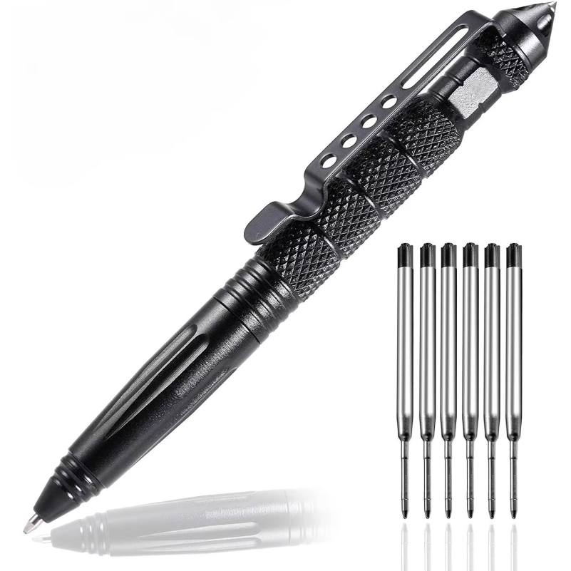Pen Tactical Glass - Caneta Tática Militar, Caneta Profissional de