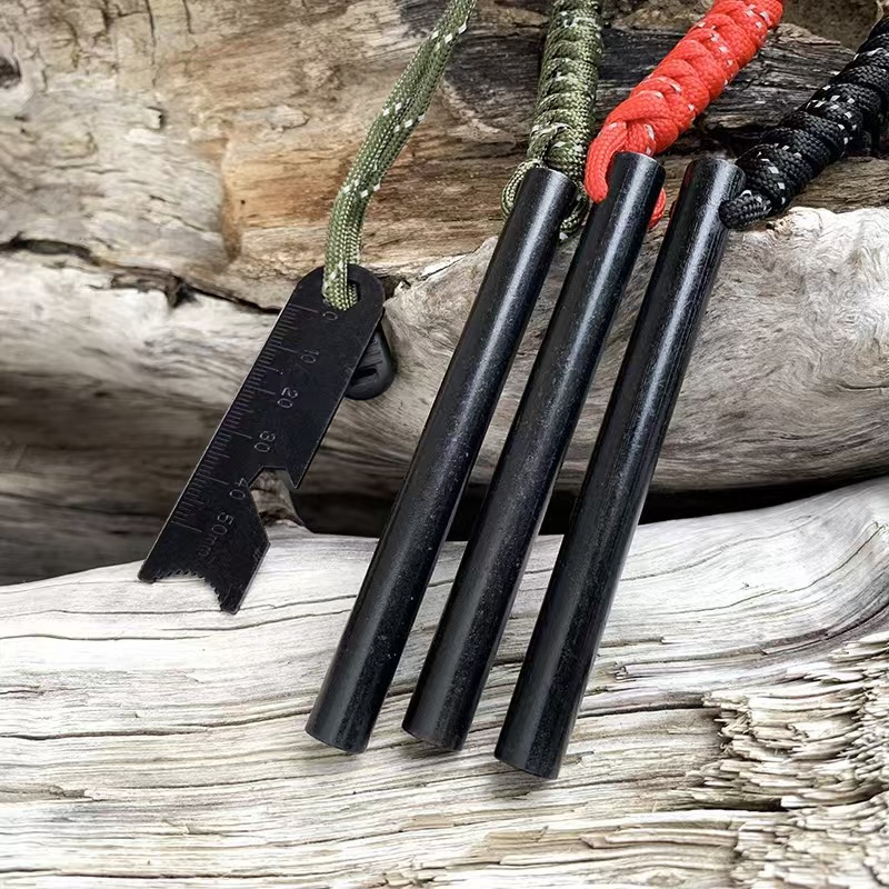 Acendedor de Fogo Multifuncion - Ferro Rod Striker avaliação e preço