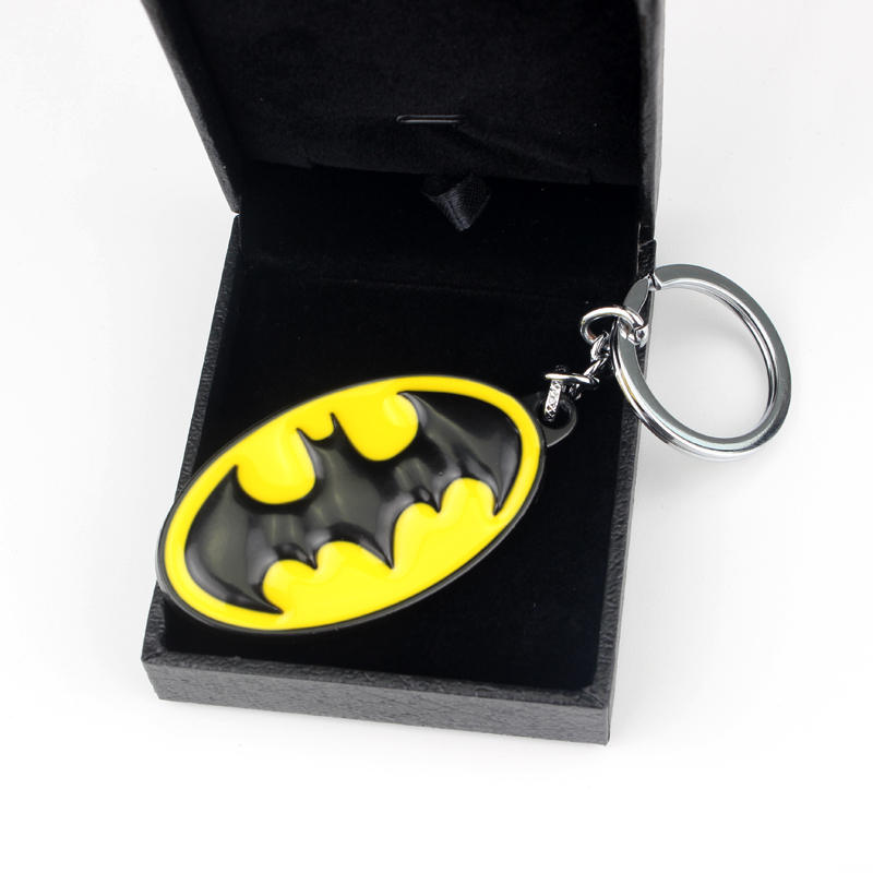 Chaveiro de metal oval preto e - Carabiner Keychain avaliação e preço