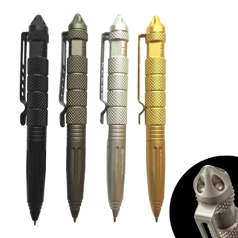 Caneta tática militar de metal - Pen Tactical Glass avaliação e preço