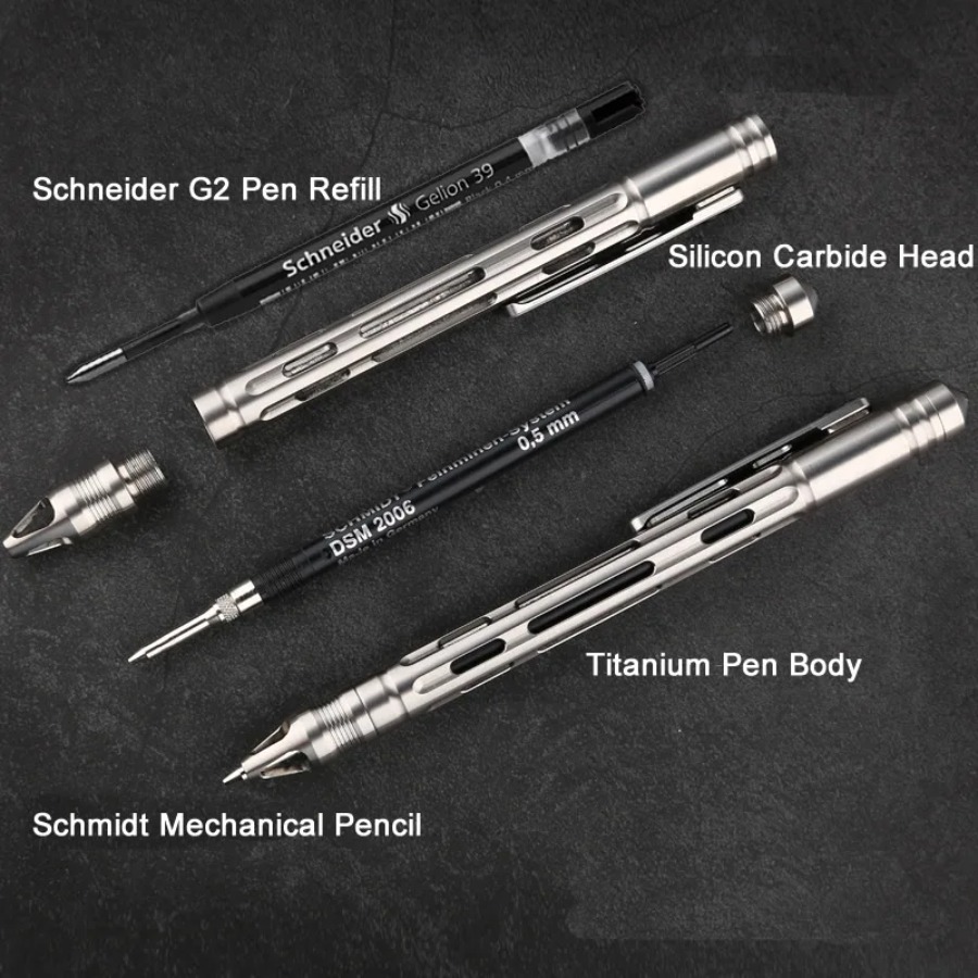 Caneta Tática 2 em 1 de Titâni - Pen Tactical Glass avaliação e preço