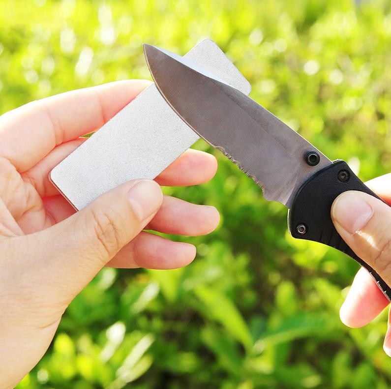 30 pçs mini dupla face apontad - Pocket Knife Ceramic avaliação e preço