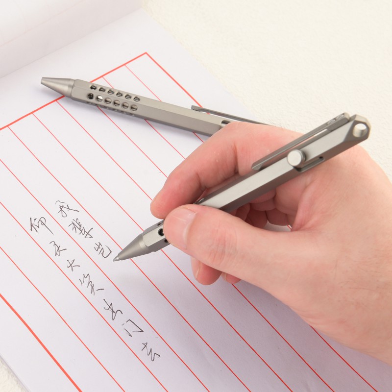 Liga de titânio caneta portáti - Pen Tactical Glass avaliação e preço