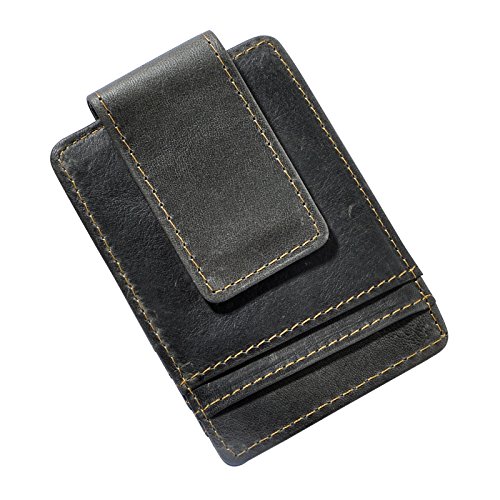 Carteira magnética de couro re - Money Clip Magnetic avaliação e preço