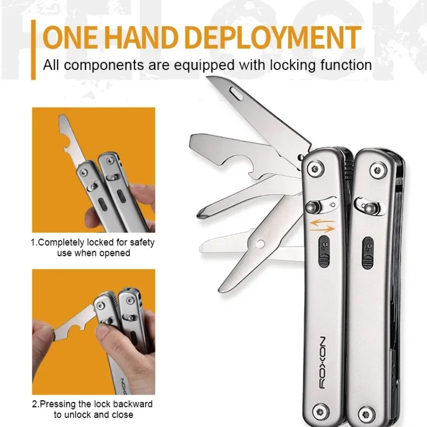 Roxon S804G Flex Multi Ferrame - Edc Carry Pliers avaliação e preço