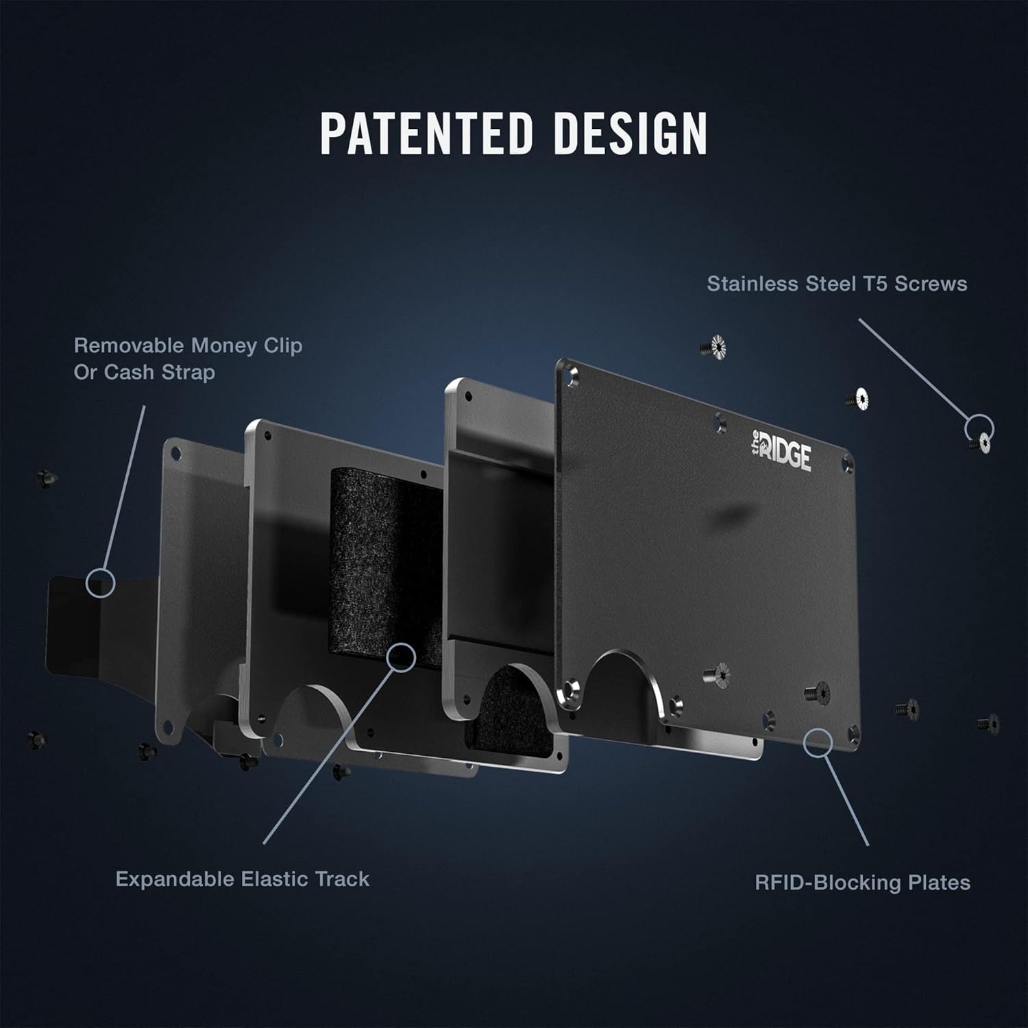Carteira The Ridge para Homens - Wallet Slim Titanium avaliação e preço