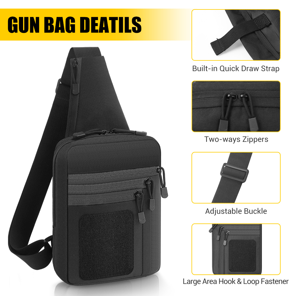 Bolsa tática para pistola, col - Edc Carry Handgun avaliação e preço