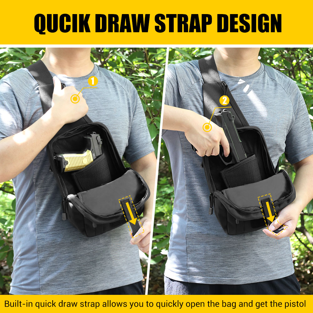 Bolsa tática para pistola, col - Edc Carry Handgun avaliação e preço