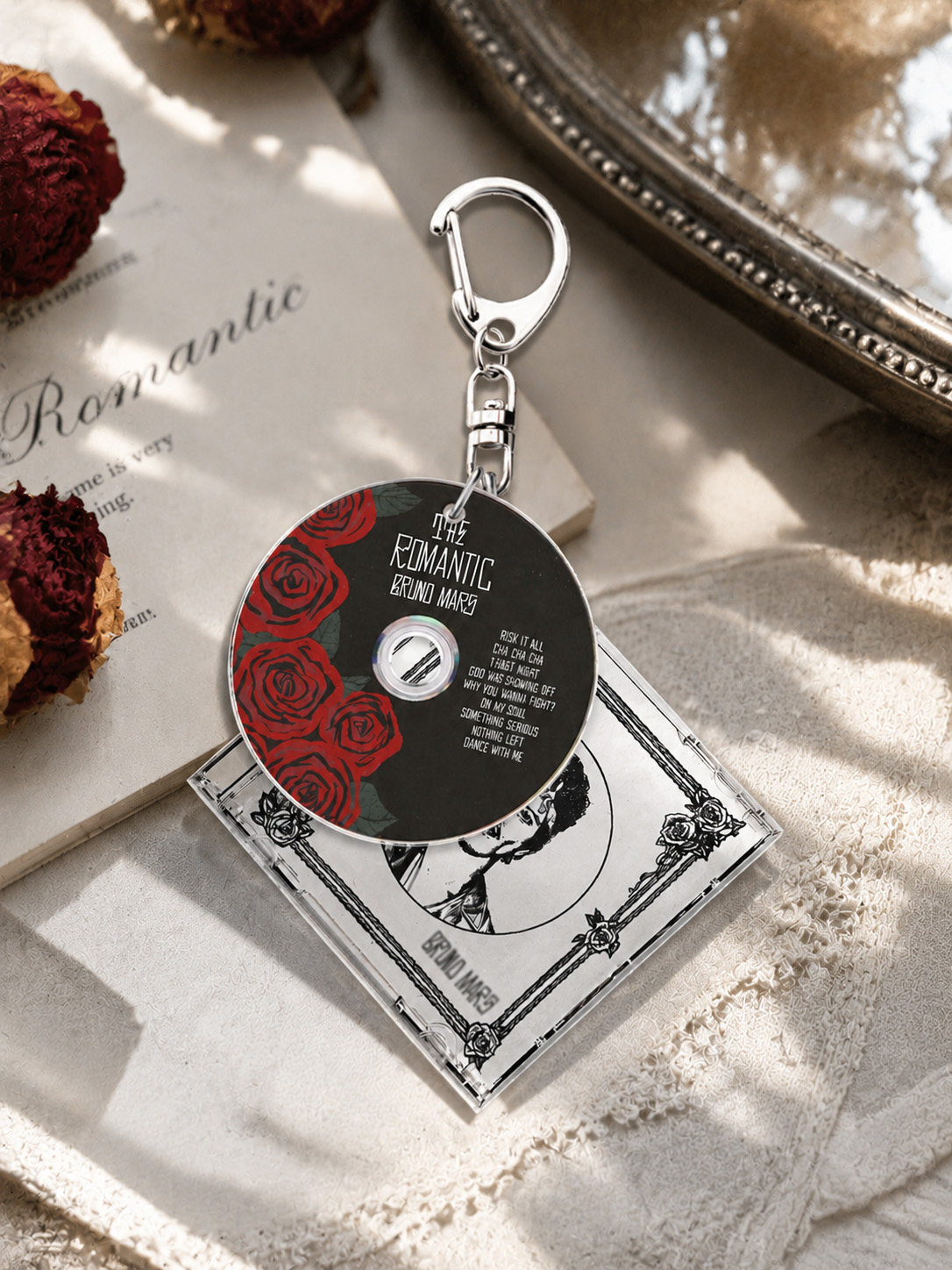Chaveiro Bruno, The Romantic,  - Carabiner Keychain avaliação e preço