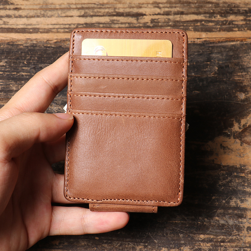 Carteira Masculina Slim com Cl - Money Clip Magnetic avaliação e preço