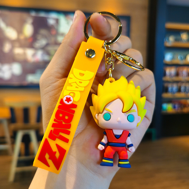 Chaveiro PVC Ball Z Goku 3D, F - Carabiner Keychain avaliação e preço