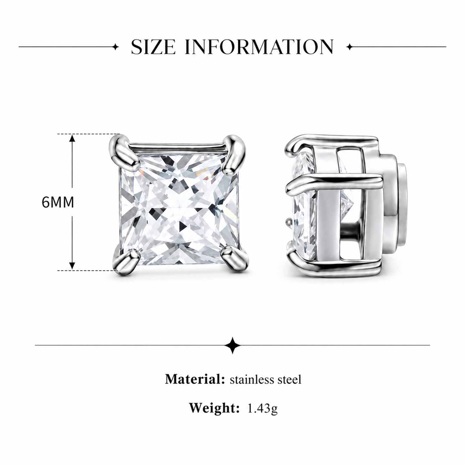 Brincos Magnéticos de Zircônia - Money Clip Magnetic avaliação e preço