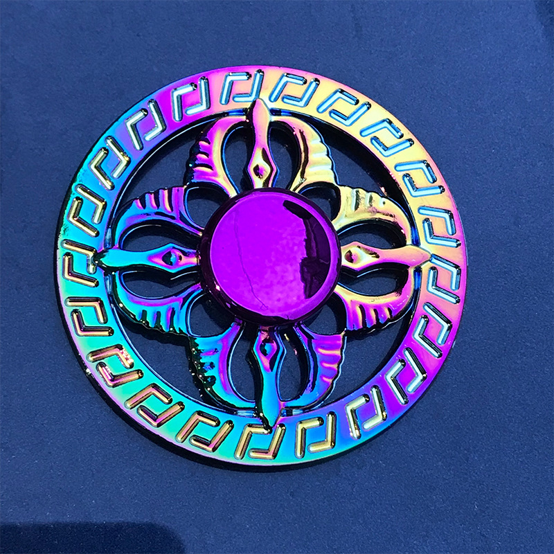 Arco-íris fidget metal spinner - Fidget Spinner Bearing avaliação e preço