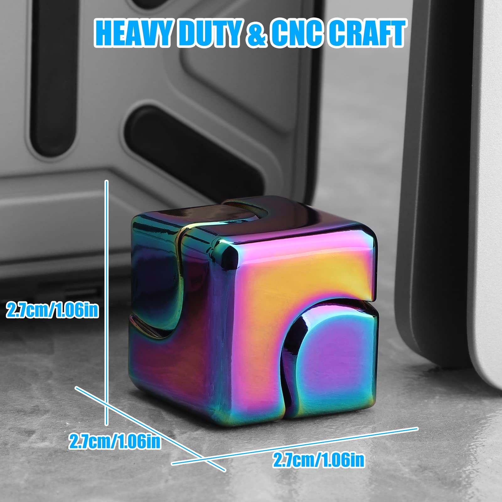 Cubo de metal giratório ponta  - Fidget Spinner Bearing avaliação e preço
