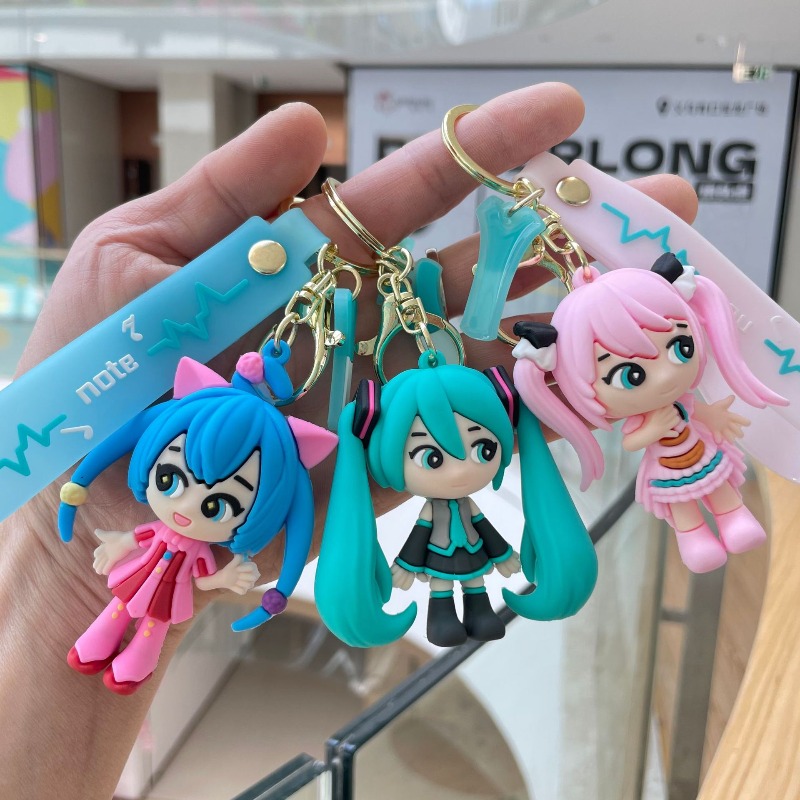 Chaveiro Hatsune Miku Novo Cri - Carabiner Keychain avaliação e preço