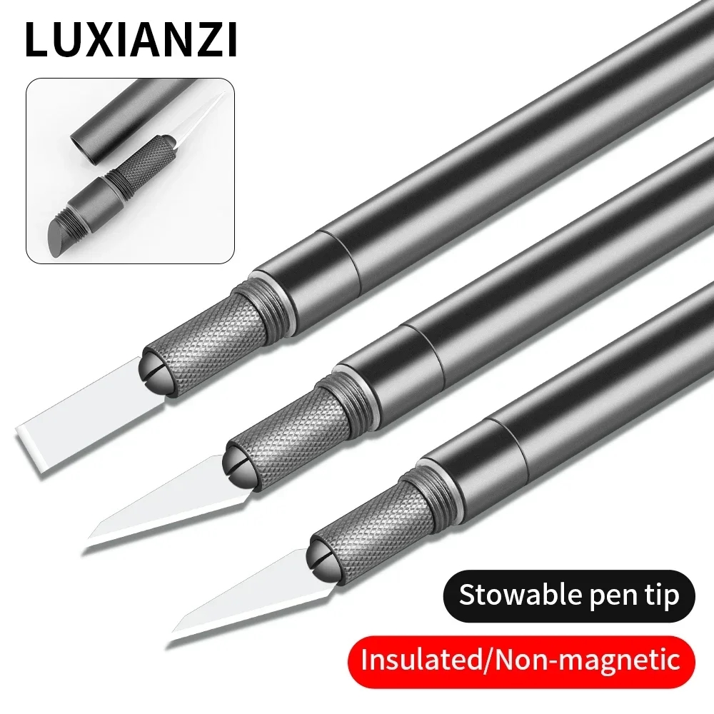 LUXIANZI Cerâmica Lâmina Escul - Pocket Knife Ceramic avaliação e preço