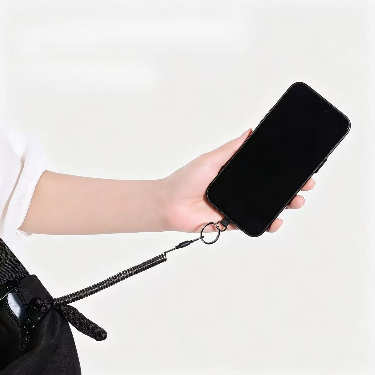 Cordões Flexíveis Anti-Perda p - Carabiner Keychain avaliação e preço