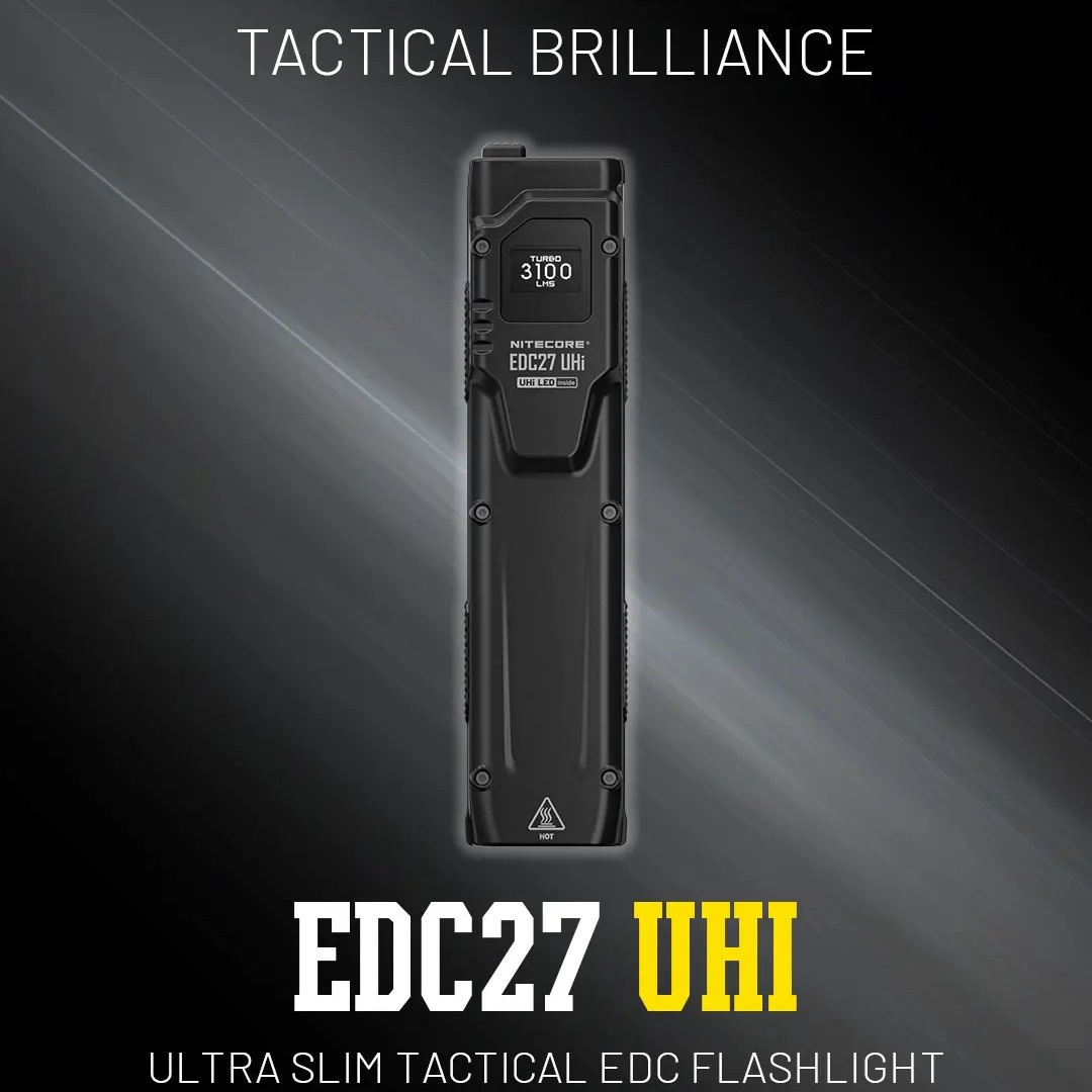 Lanterna tática edc comboio uh - Edc Daily Carry avaliação e preço