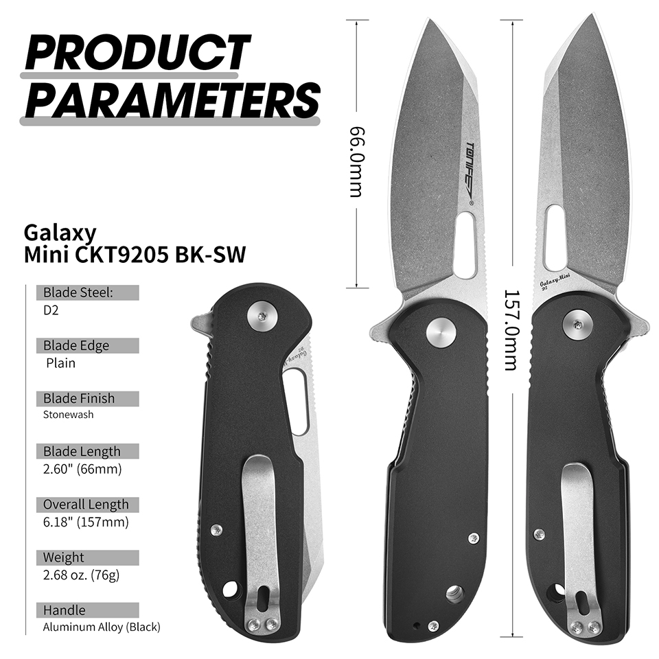 Faca dobrável TONIFE Galaxy Mi - Everyday Carry (Edc) Knife avaliação e preço