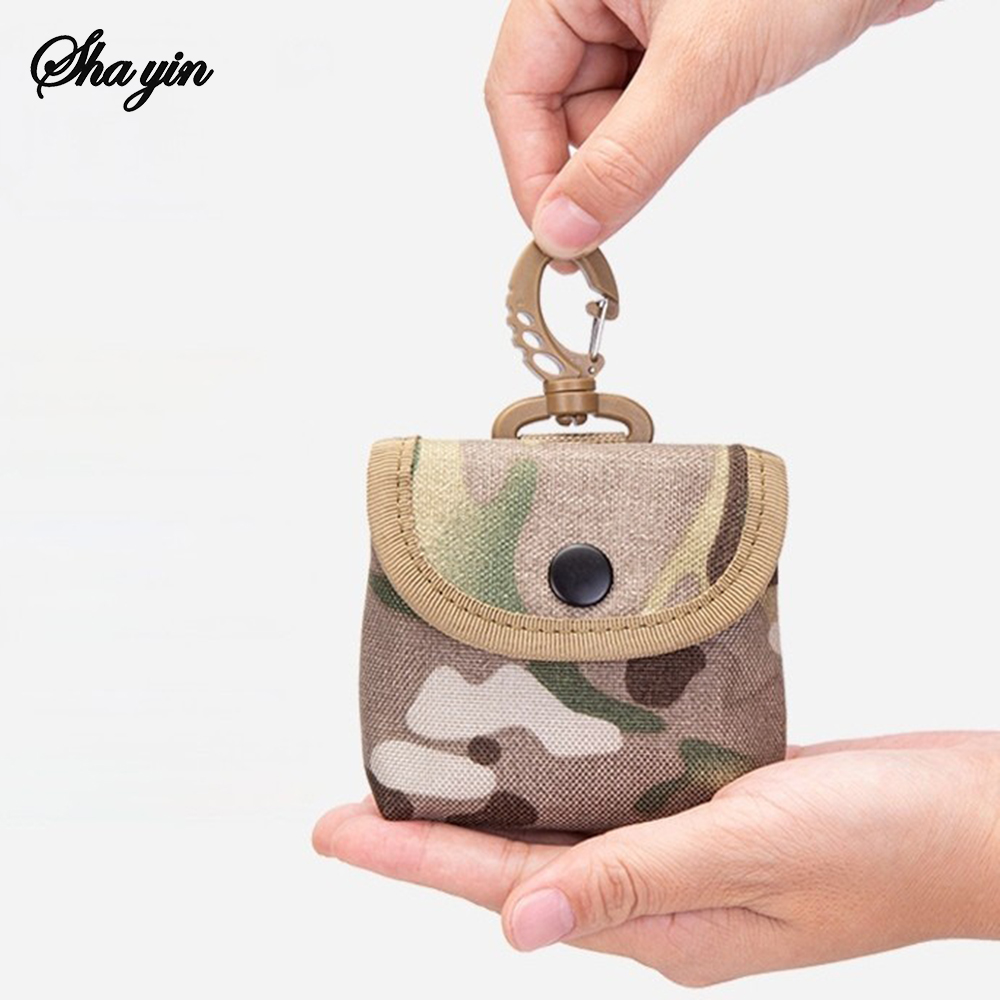 Mini bolsa de chaveiro de teci - Edc Carry Coins avaliação e preço