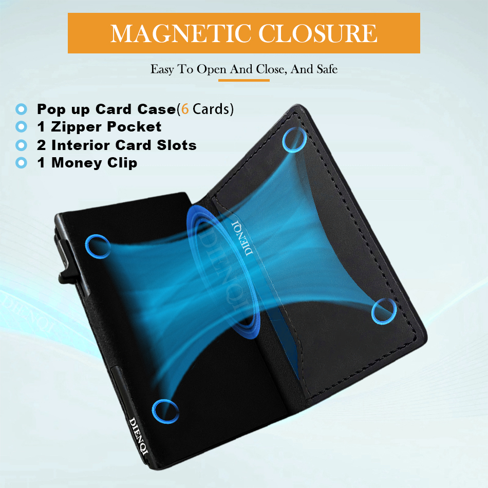 Porta-cartões de Crédito em Co - Money Clip Magnetic avaliação e preço