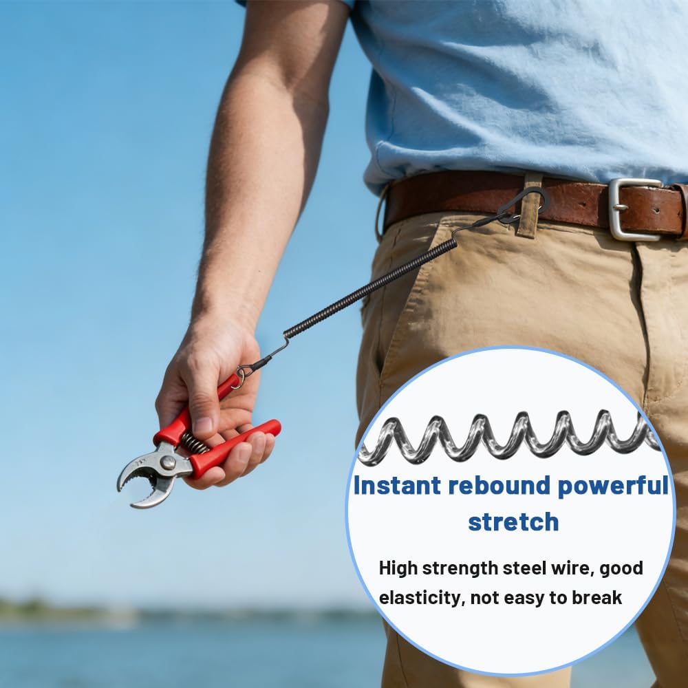 Corda Anti-Perda Flexível para - Carabiner Keychain avaliação e preço