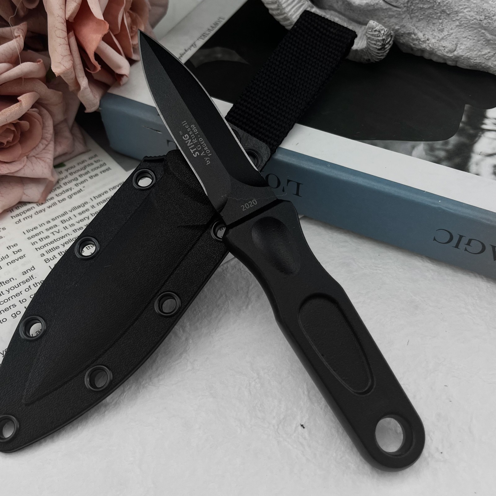 Faca de Lâmina Fixa Multifunci - Edc Gear Every Day Carry avaliação e preço