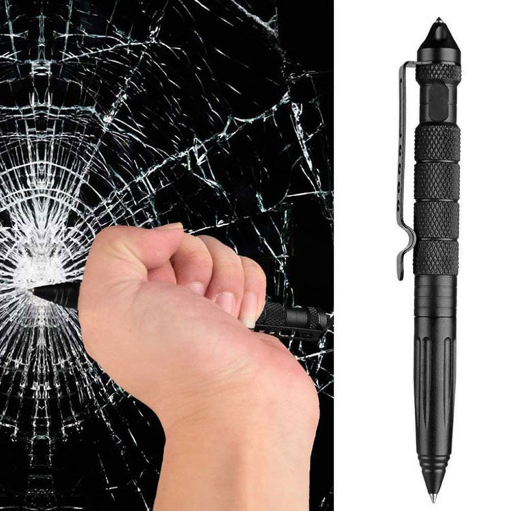 Caneta tática militar de metal - Pen Tactical Glass avaliação e preço