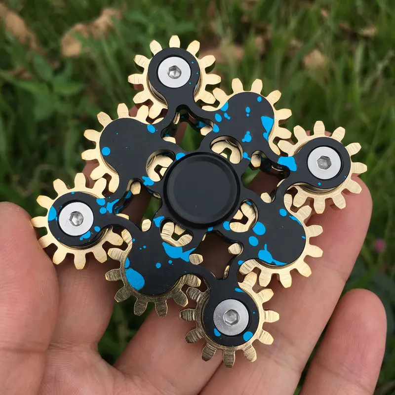 9 engrenagens girador de mão a - Fidget Spinner Bearing avaliação e preço