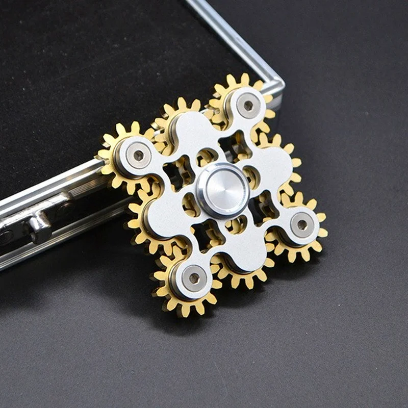 9 engrenagens girador de mão a - Fidget Spinner Bearing avaliação e preço