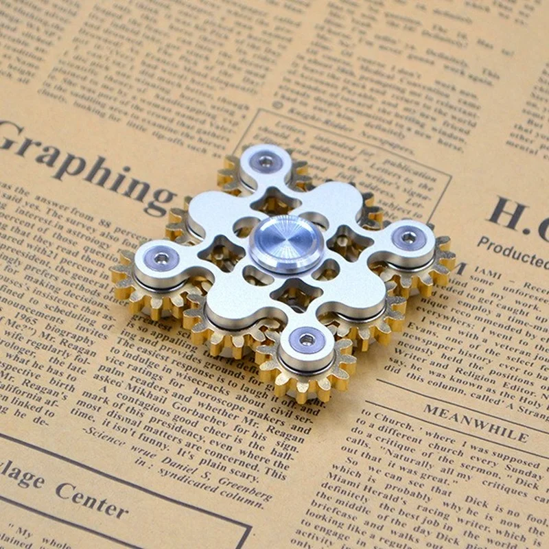 9 engrenagens girador de mão a - Fidget Spinner Bearing avaliação e preço