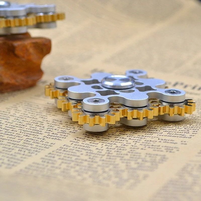 9 engrenagens girador de mão a - Fidget Spinner Bearing avaliação e preço