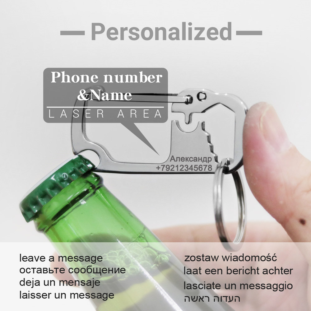 Personalized Name Number Keych - Bottle Opener Keyring avaliação e preço