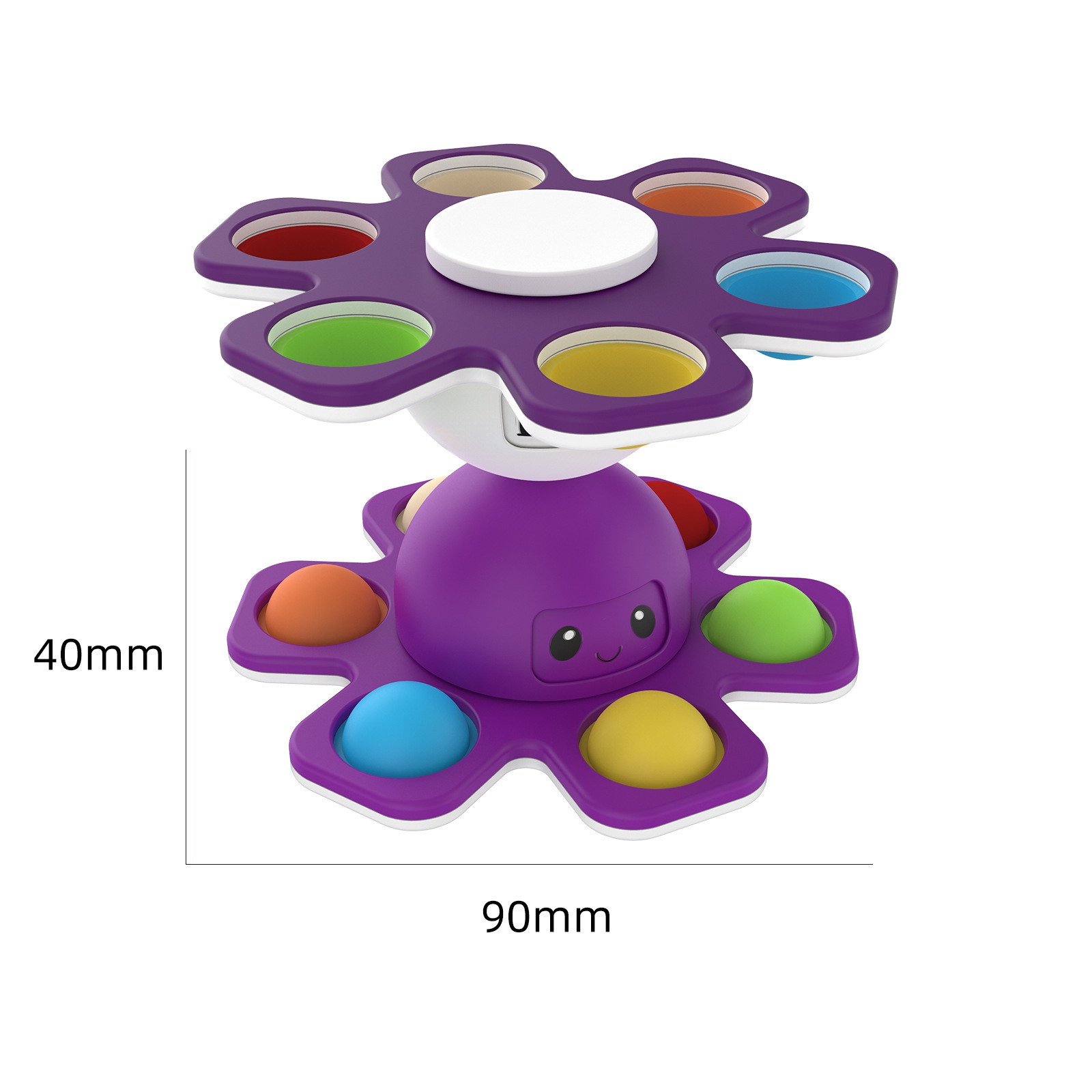 1 pçs novo anti estresse empur - Fidget Spinner Bearing avaliação e preço